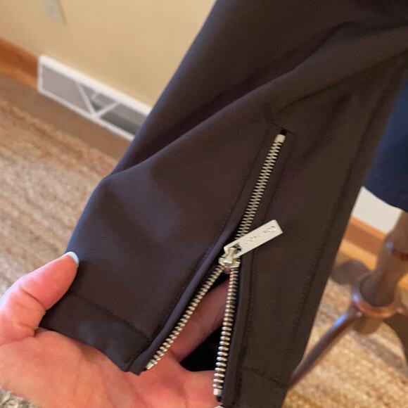 Calvin Klein Biker Jacket Y2K Water Resistant Mod - Picture 12 of 12